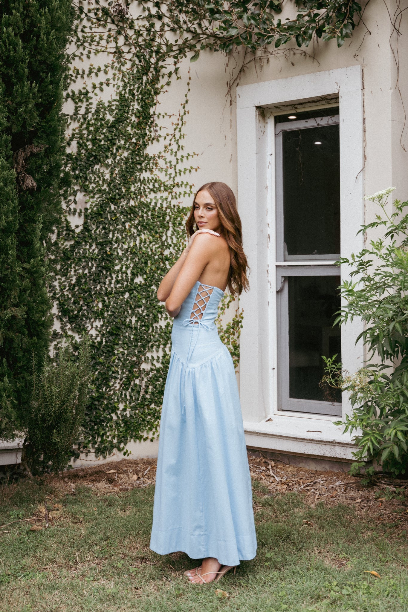 Maude Maxi Dress - Blue | Petal & Pup (US)
