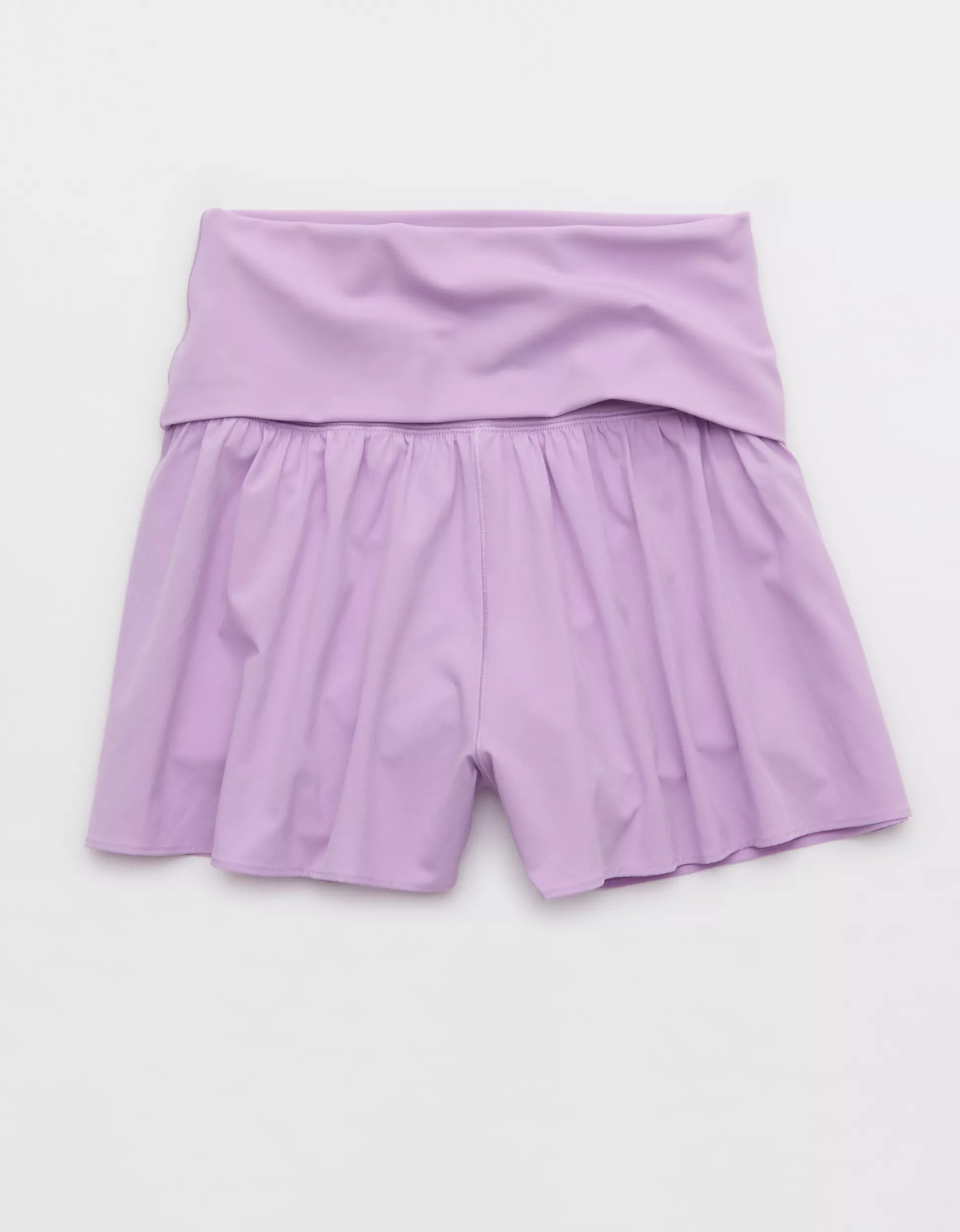 OFFLINE By Aerie Real Me Foldover Flowy Short | American Eagle Outfitters (US & CA)