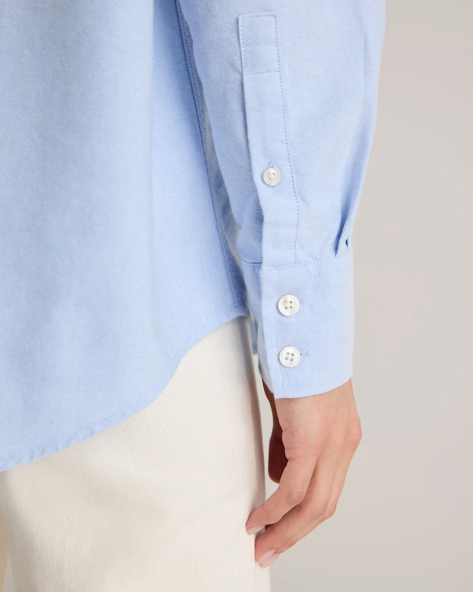 Organic Cotton Relaxed Oxford Shirt | Quince