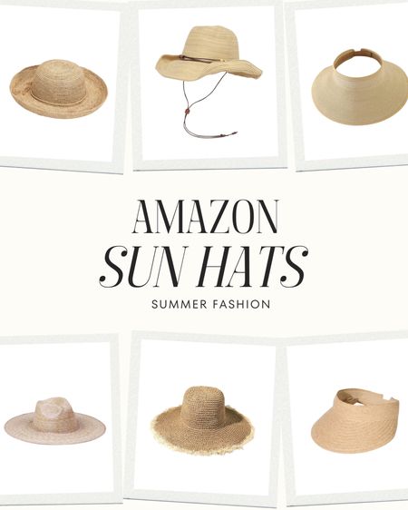 Shop these adorable sun hats on Amazon! Perfect for a pool or beach day! 
.
.
.
.
#founditonamazon #amazonfashionfinds #looksforless #inspiredfinds #summerhats #summerfashion #dcblogger #novablogger #vablogger #amazonfashion #casualfashion #myootd #whatsinmycart #basicfashion #closetstaples #accessories 

Amazon Fashion || Amazon Fashion Finds || Inspired || Looks For Less || Summer Style || Summer Fashion || Outfit Styling || Summer Inspired Outfits || 

#LTKStyleTip #LTKFindsUnder100 #LTKSeasonal
