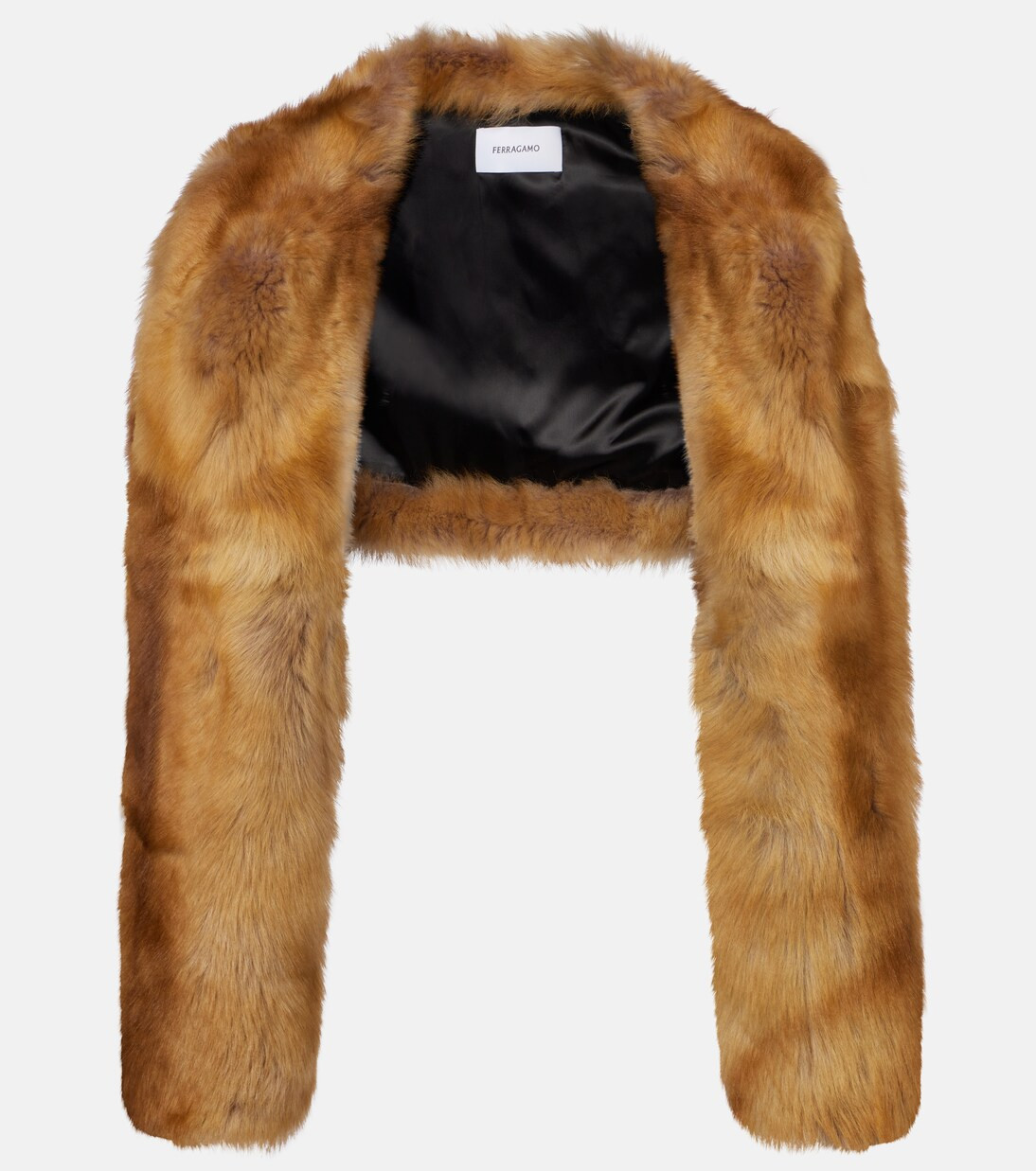 Cropped shearling jacket | Mytheresa (UK)