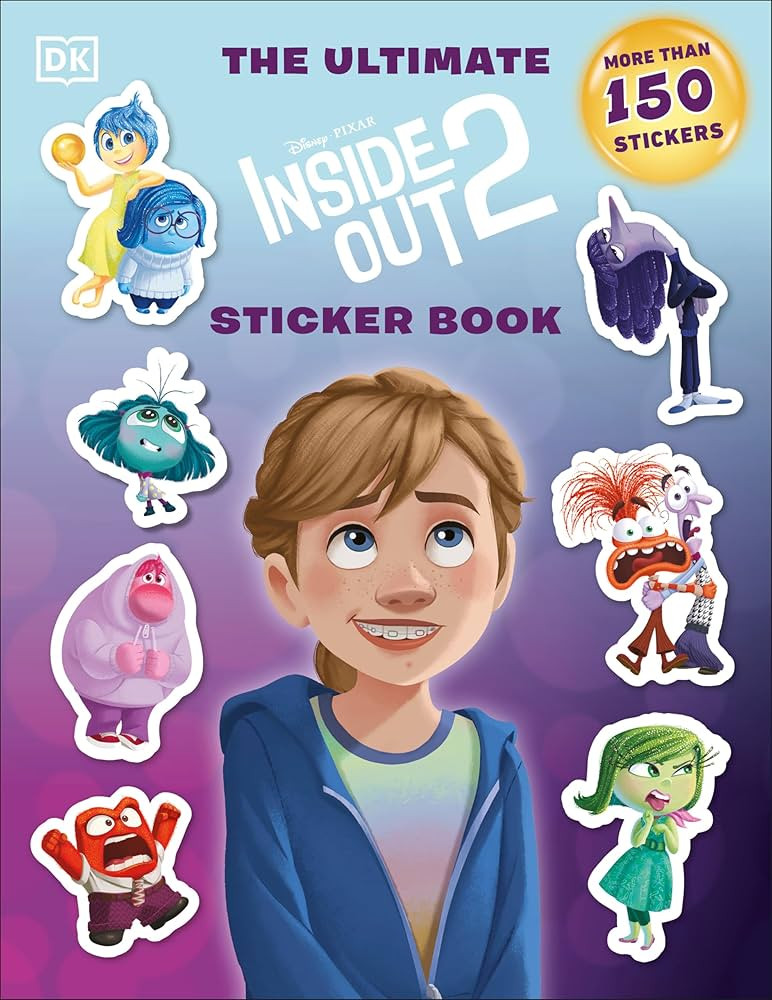 Disney Pixar Inside Out 2 Ultimate Sticker Book | Amazon (US)