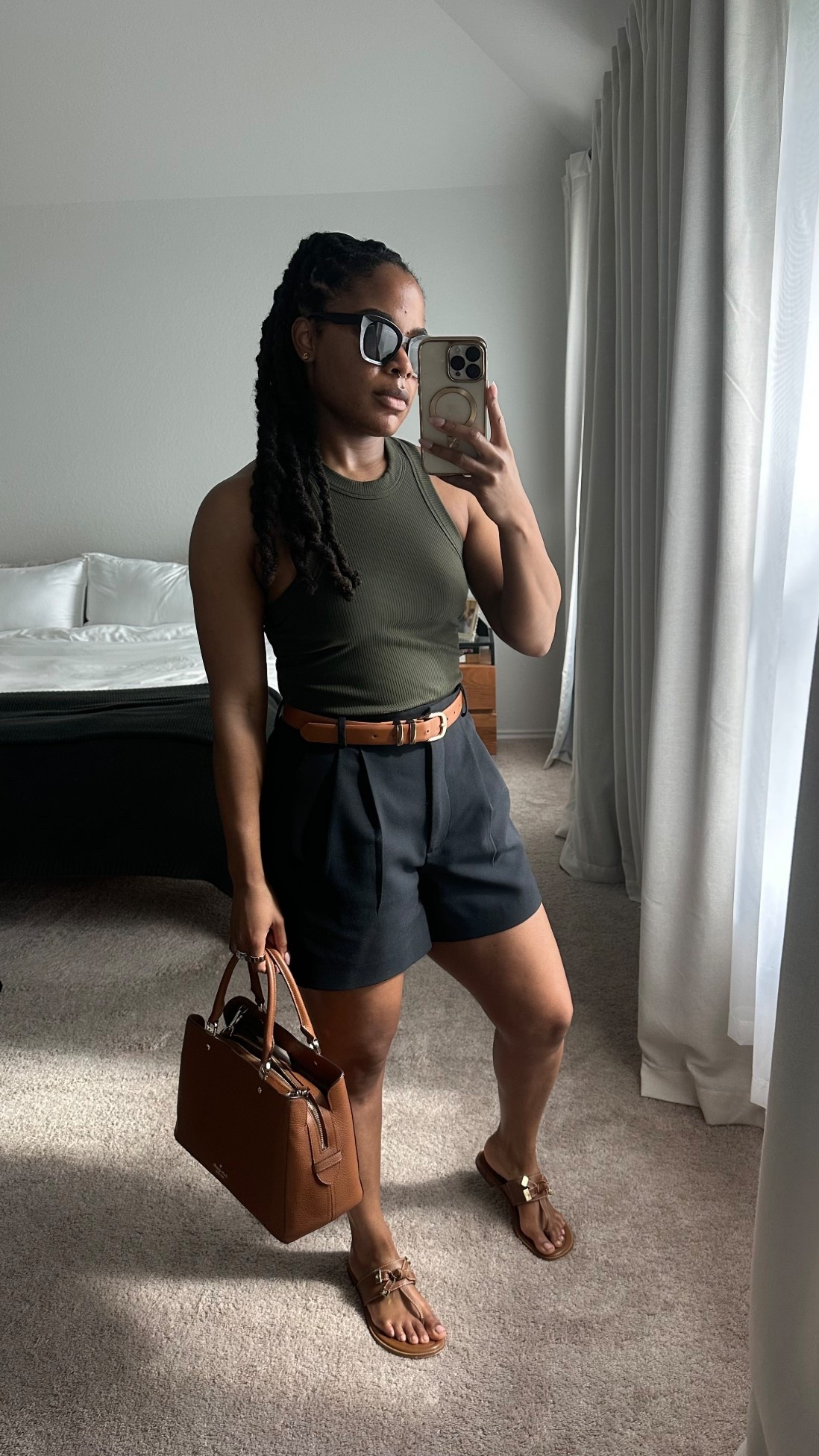 Early fall outfit | minimalist outfit | olive green | neutral outfit

#LTKStyleTip #LTKFindsUnder100