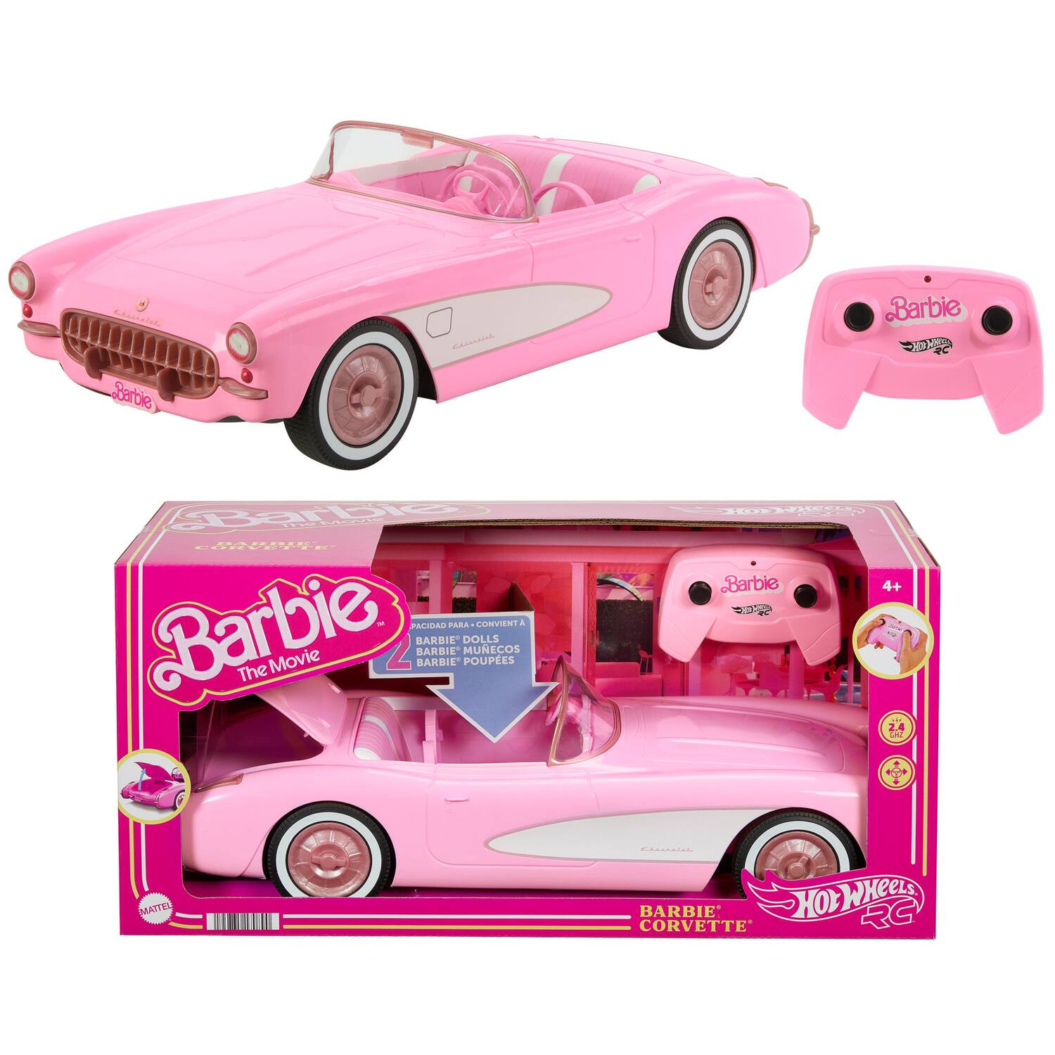 Barbie The Movie Corvette Remote Control Vehicle HPW40 - Best Buy | Best Buy U.S.