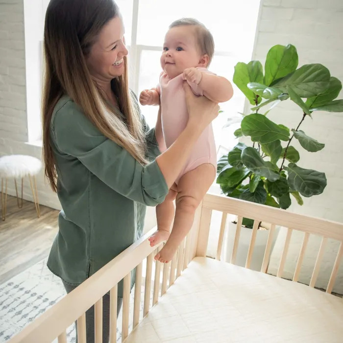 Organic Breathable Ultra Baby Crib Mattress (2-Stage) | Naturepedic