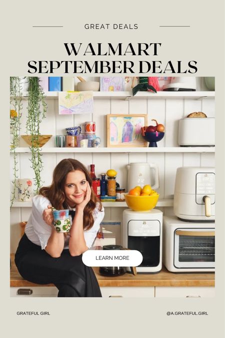 Amazing Deals from WalMart September 2023
Be sure to click on pictures and click thru to see the great sale prices!
#affiliate 

#LTKhome #LTKsalealert #LTKSeasonal