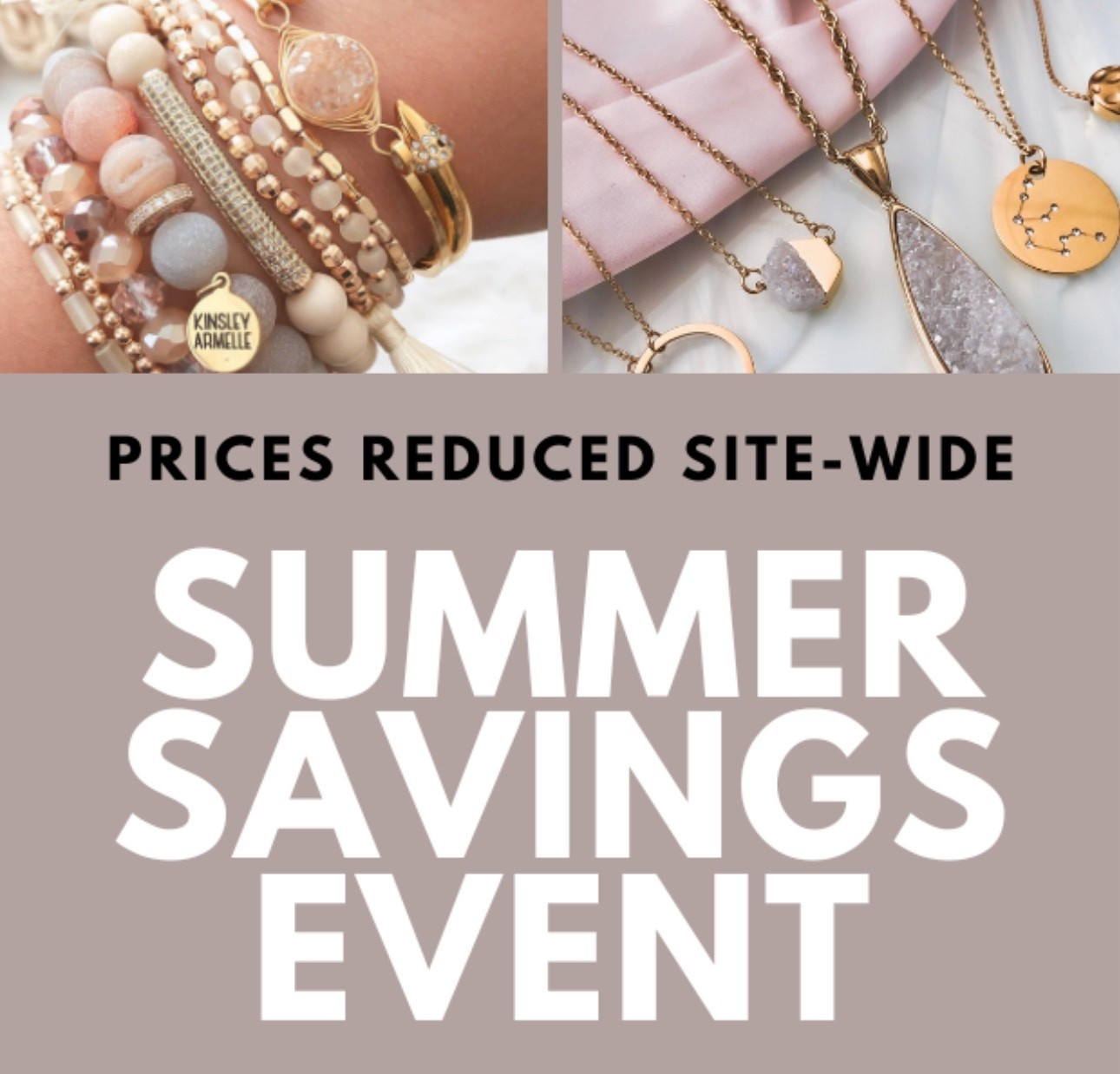 Sight Wide Sale!!
Use Discount Code SUZANNEE20
Bracelets
Gold
Genuine Stones
Crystals
Necklaces

#LTKSaleAlert #LTKStyleTip #LTKWorkwear