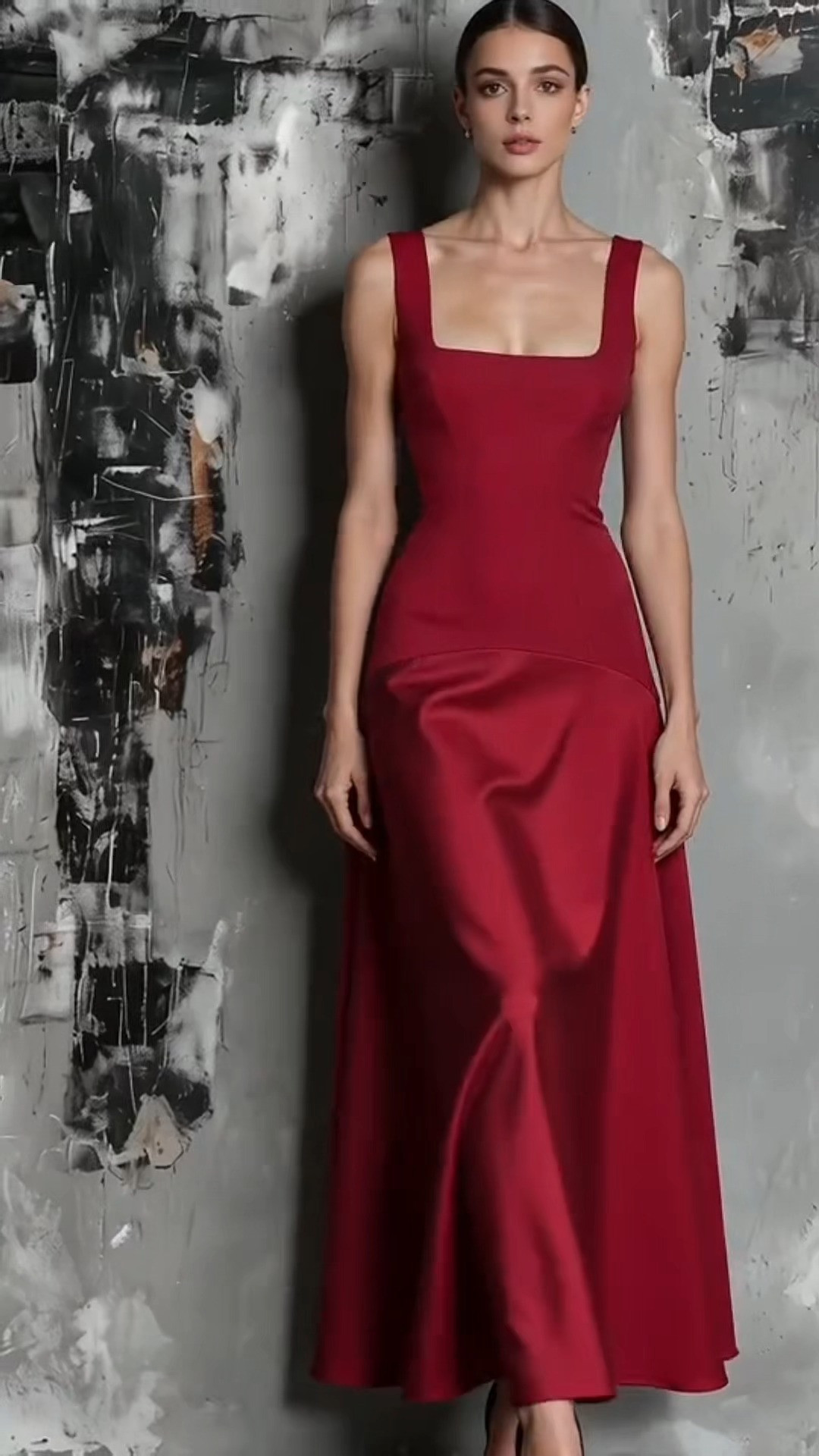 Timeless Square Neck Red Formal Maxi Gown

#RedDress #EveningGown #HolidayOutfit #FormalGown 

 #LTKootd #LTKOver40 #LTKWedding