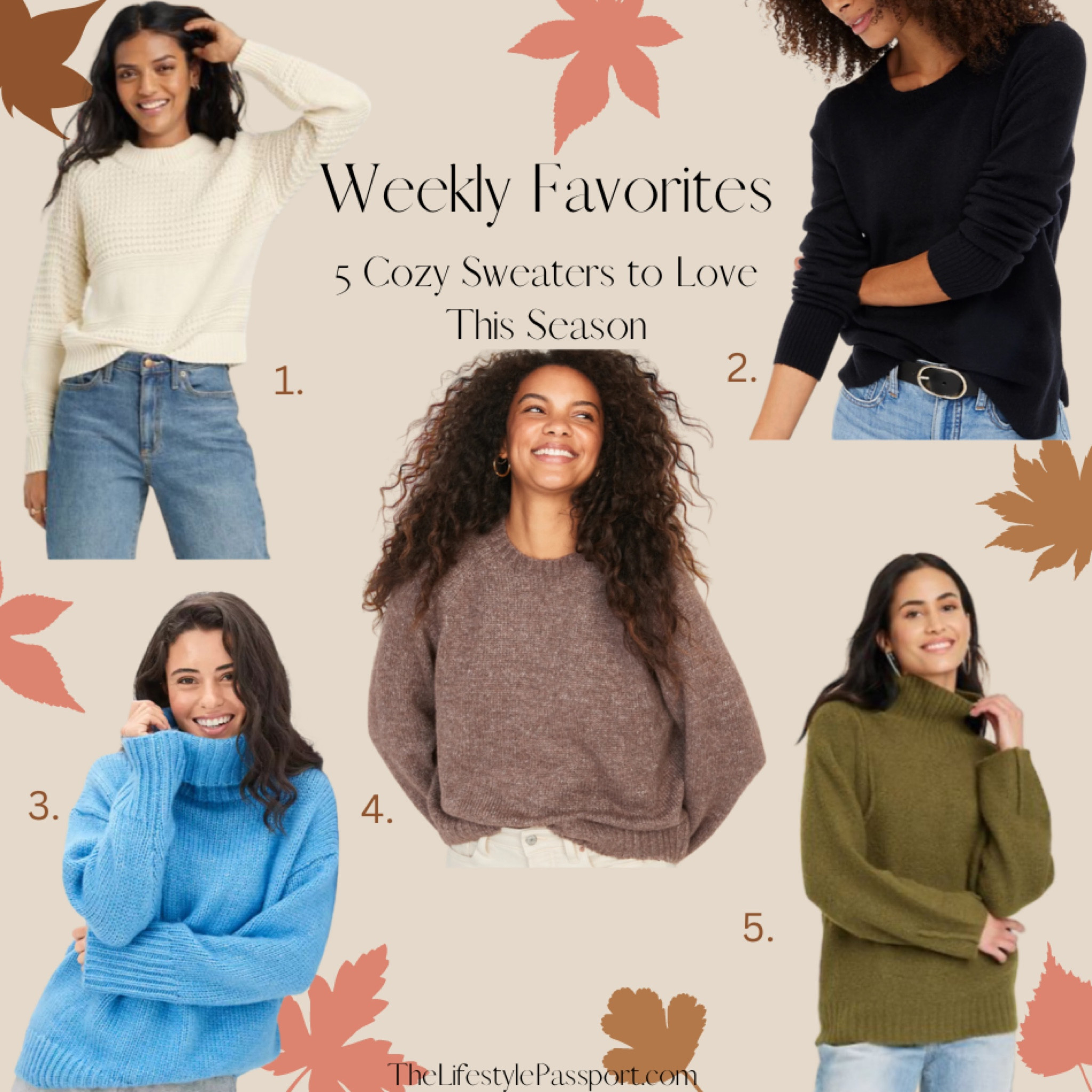 5 Cozy Sweaters That Won’t Break The Bank!

#sweaterweather #cozyfallfinds #TheLifestylePassport

#LTKSeasonal #LTKsalealert #LTKunder50