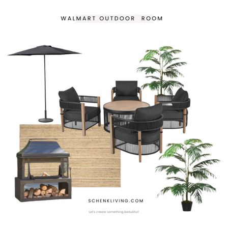 OUTDOOR SPACES ARE A MUST!! 
.
There is nothing like nature and a small fire going whole outside. 
.
Walmart has my attention when it comes to outdoor furniture. 
.
The prices are right too. 
.
Take a look at this beautiful set up 🤍

#LTKhome #LTKFind #LTKstyletip