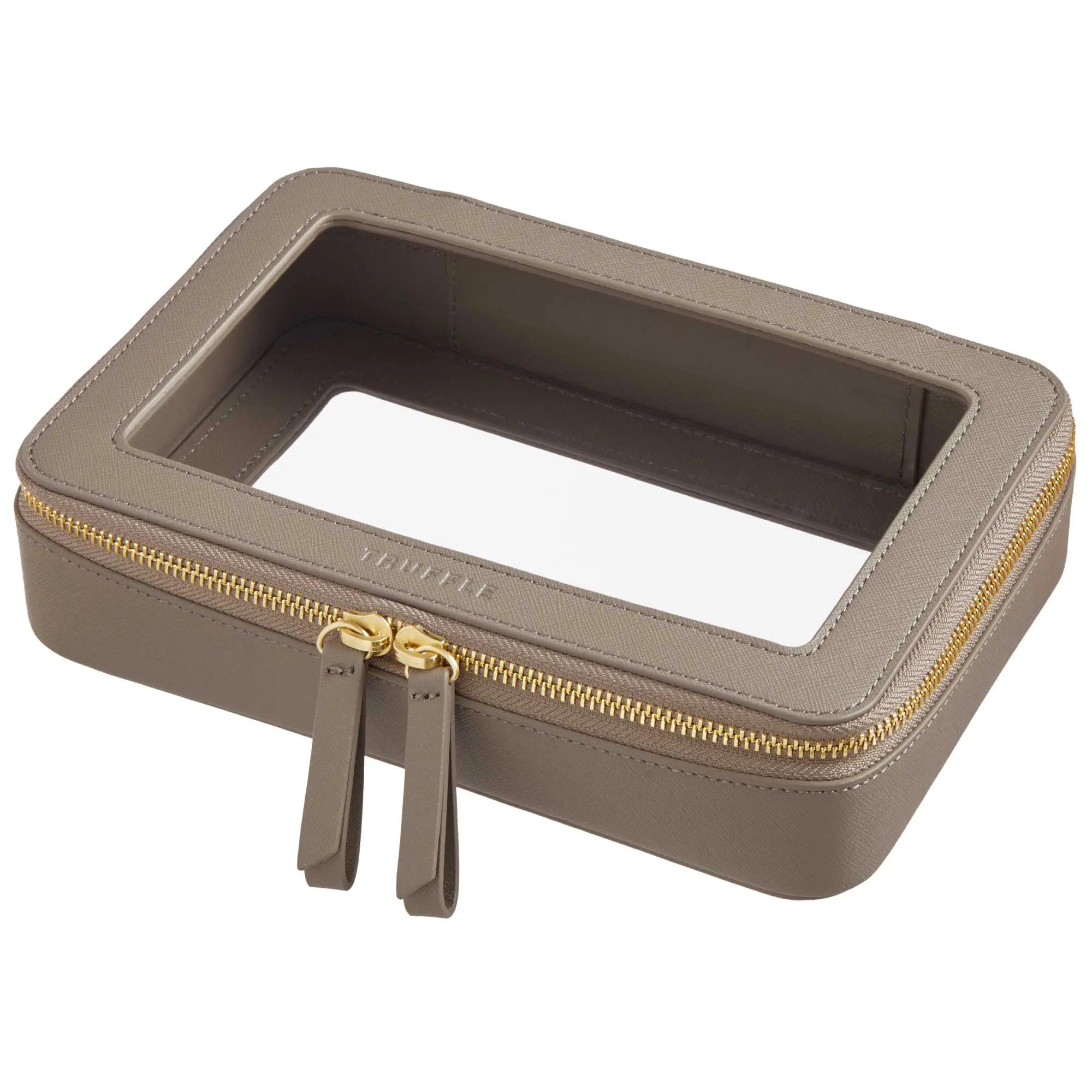 Clarity Large Jetset Case - Large Makeup Travel Case | Truffle | Truffle