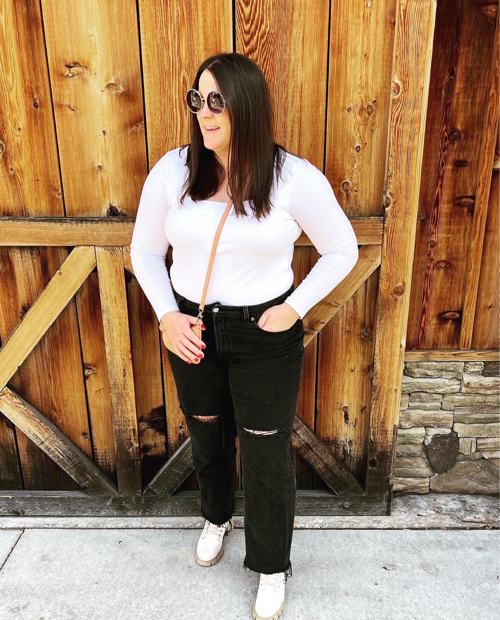 Outfit of the day!!!🤍🤍
Top: XL
Bottoms: size 14/16

#LTKunder50 #LTKtravel #LTKcurves