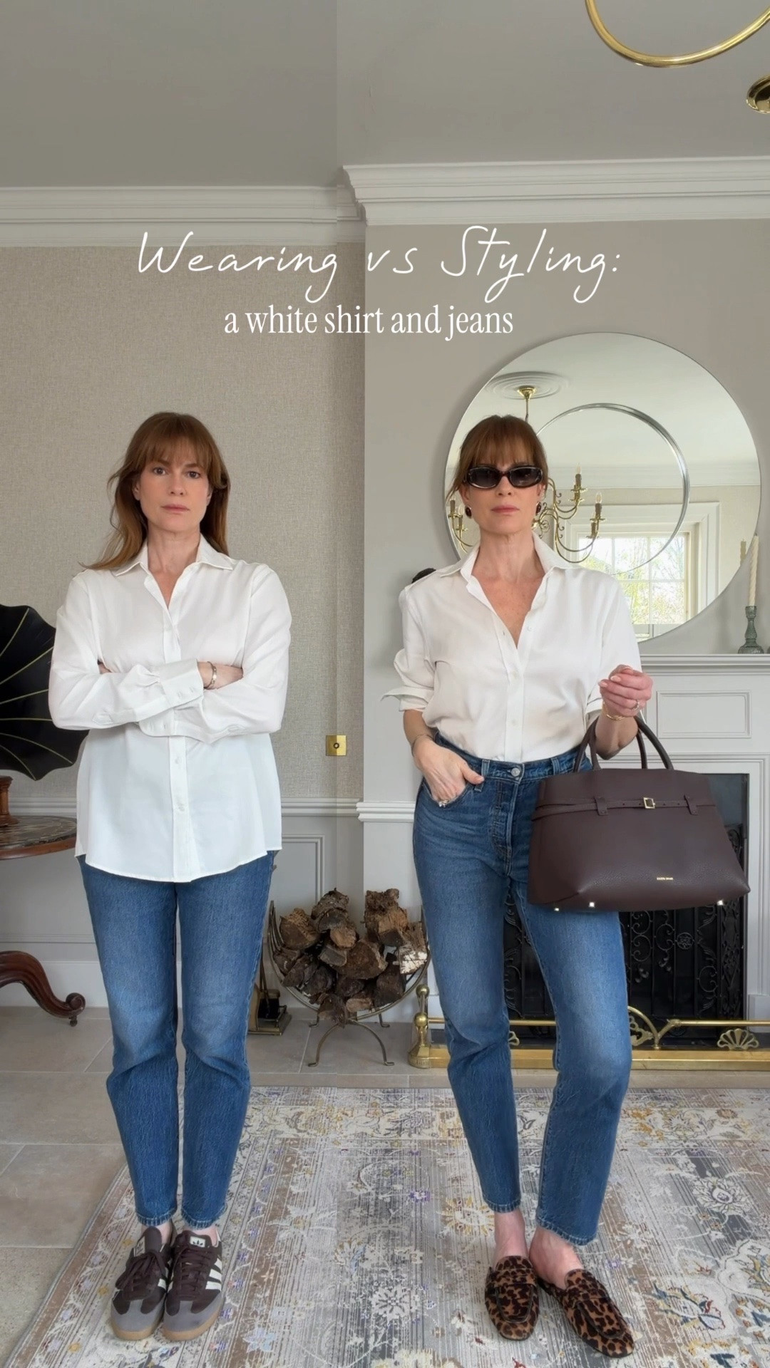 Styling a white button down shirt and Levi’s jeans 

#LTKstyletip #LTKspring #LTKjeans