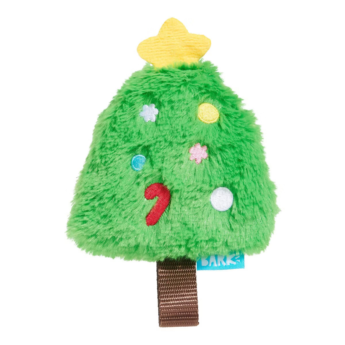 BARK Holiday Santa's Workchomp Christmutts Tree Stocking Stuffer Dog Plush Toy | Target
