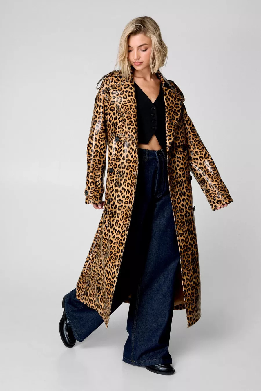 Leopard Trench Coat | Nasty Gal US