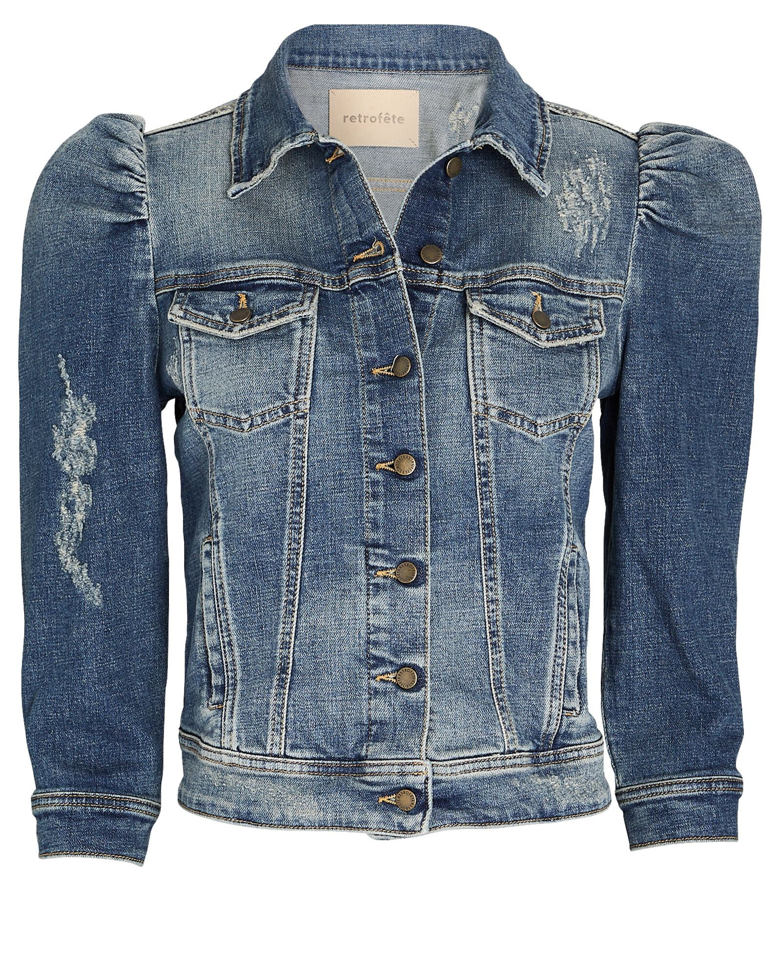 Ada Cropped Denim Jacket | INTERMIX