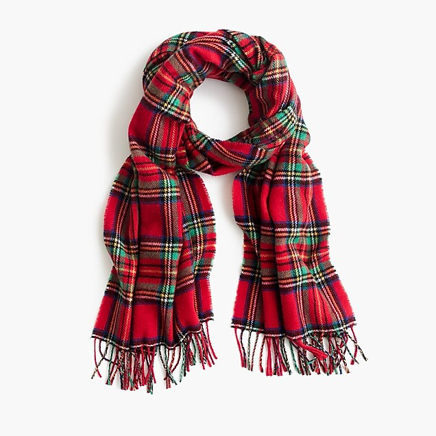 Tartan scarf | J. Crew US