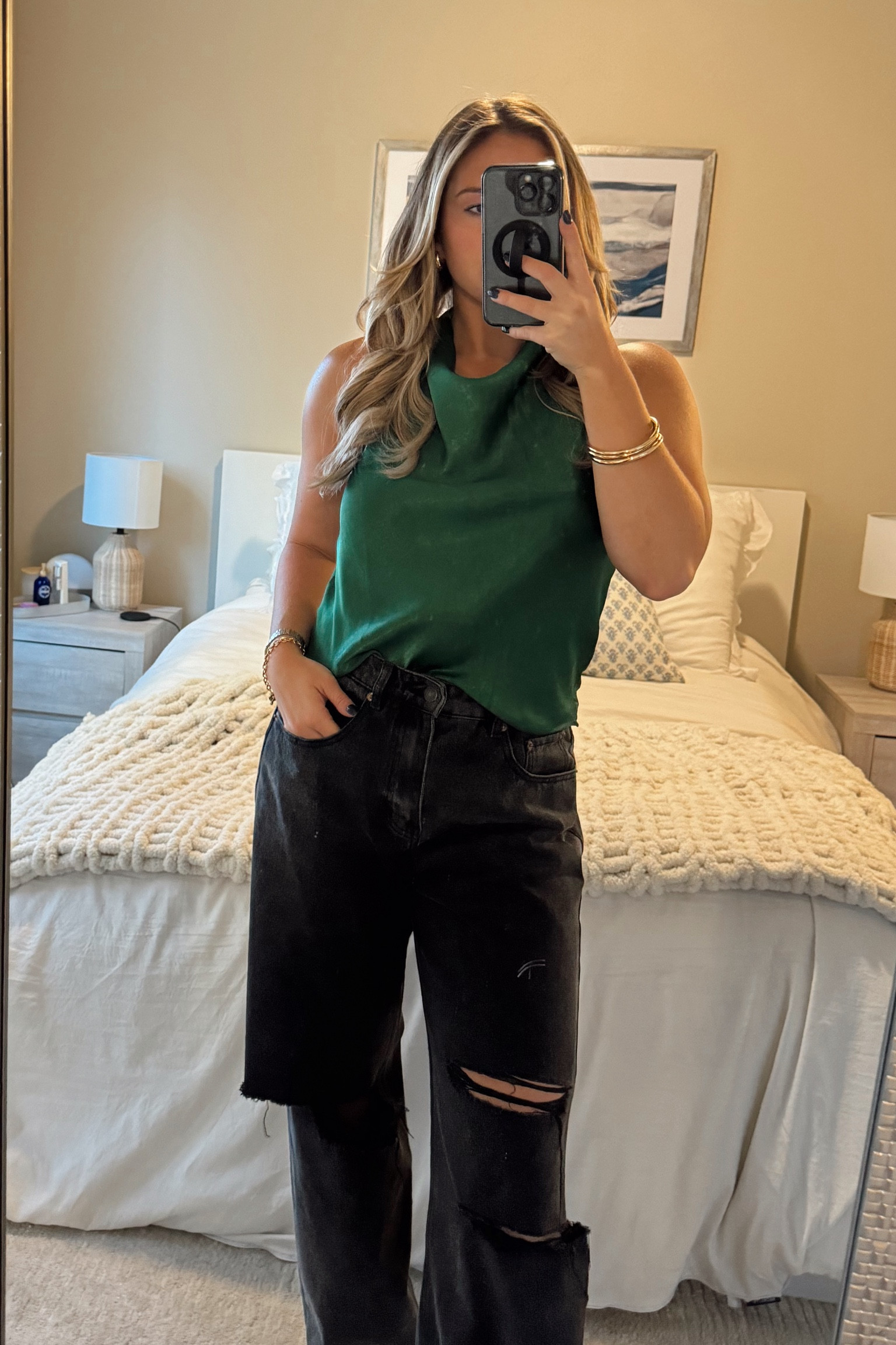 this green top is perfect for transitioning into the Fall season 🫶🏼

#LTKSeasonal #LTKStyleTip