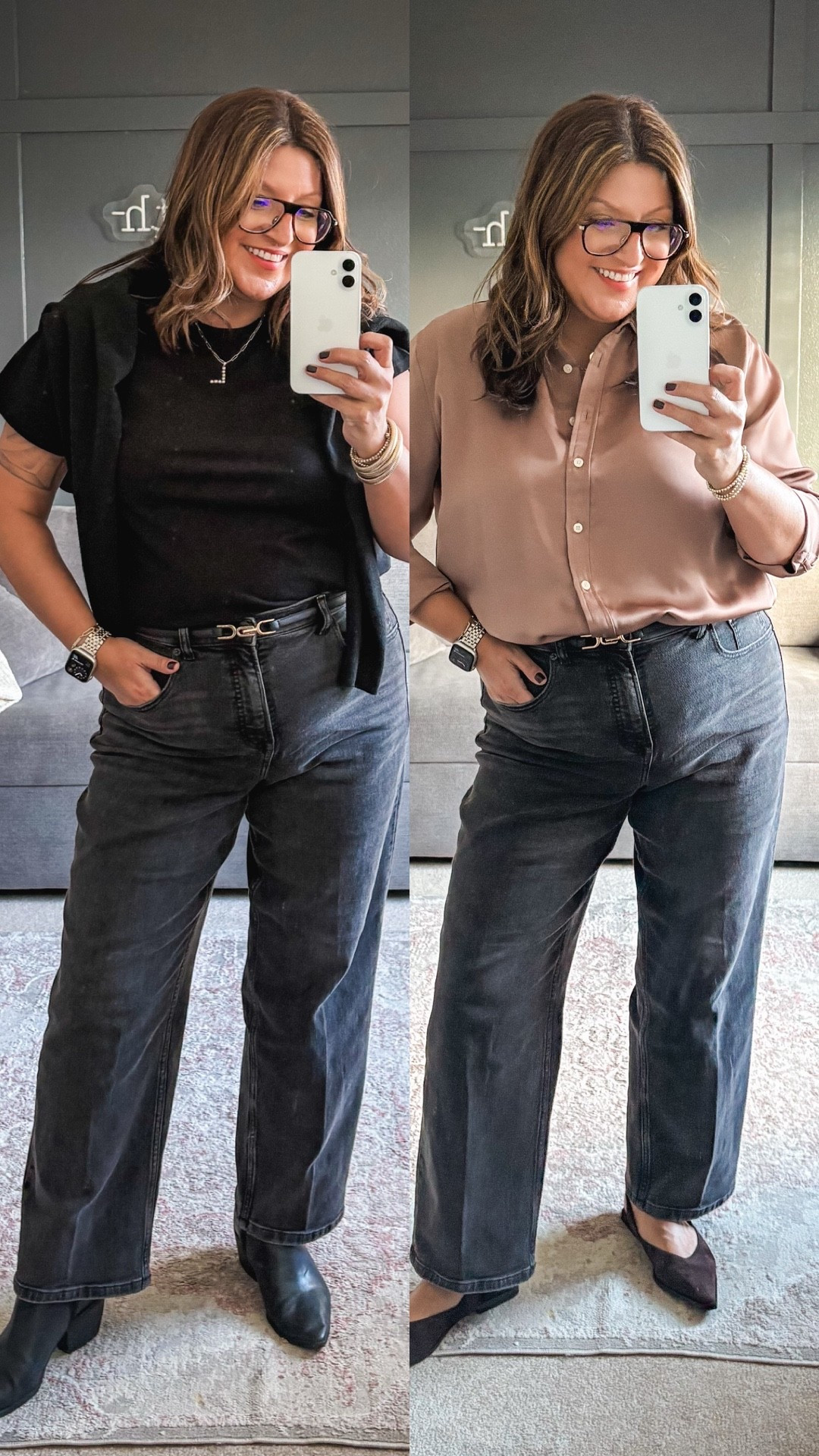 @Spanx 90s Straight-Leg Jeans that actually fit.
I’m in a 12 Regular (stayed true to size).
Flattering through the middle, easy through the leg, and just the right amount of structure.
Code LESLIXSPANX gets new customers 15% off + free shipping. #spanxpartner


#LTKOver40 #LTKStyleTip #LTKMidsize