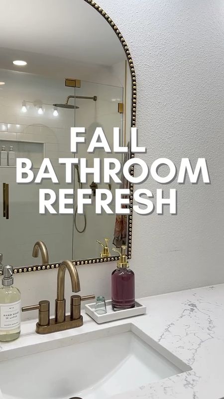 Smiles and Pearls is showing her bathroom some love with a Fall refresh.

Home renovations, home design, fall home decor, fall decorations, fall decorating, coastal decor, transitional home, home design inspiration, spa bathroom, bathroom decor, Amazon home finds, Amazon home decor, Amazon home hacks, Amazon home favorites, Amazon home, Pura, bathroom, bedroom, living room

#LTKhome #LTKplussize #LTKSeasonal