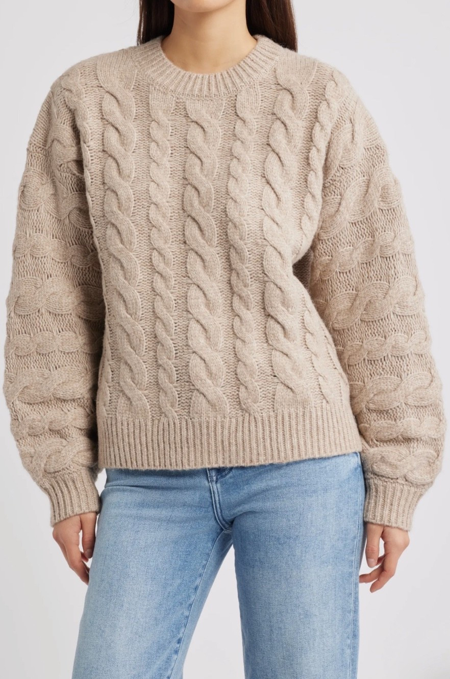 Sweater
Winter outfit 

#LTKFindsUnder50 #LTKFindsUnder100 #LTKGiftGuide
