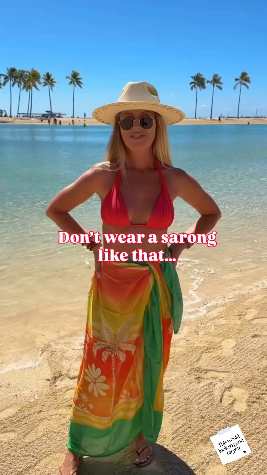 This DIY sarong dress 🫣? YES or NO ?

Got this bathing suit last year and i would buy it again! 
#pareo #vacationoutfits #resortwear

#LTKSeasonal #LTKSwim #LTKootd