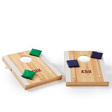 Football Lacquer Bean Bag Toss | Mark and Graham