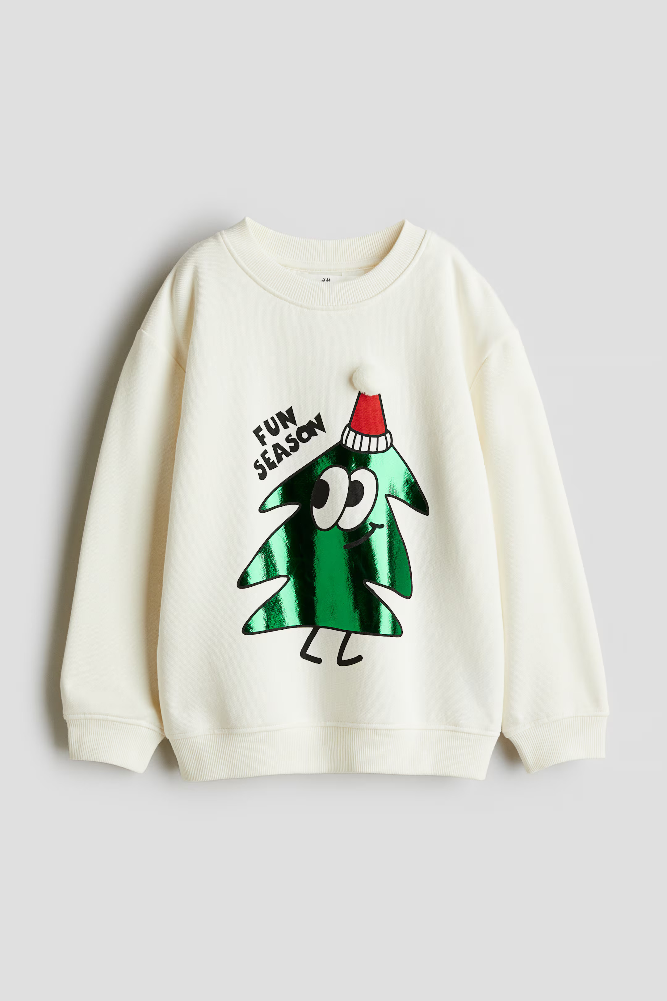 Printed sweatshirt | H&M (UK, MY, IN, SG, PH, TW, HK)