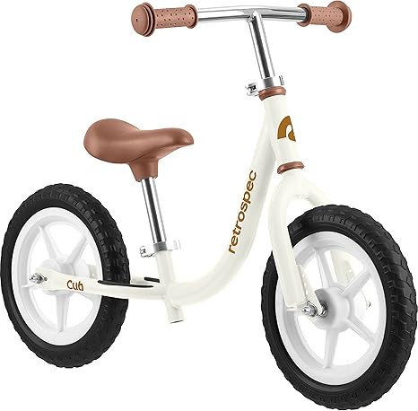 Retrospec Cub Toddler 12" Balance Bike, 18 Months - 3 Years Old, No Pedal Beginner Kids Bicycle f... | Amazon (US)