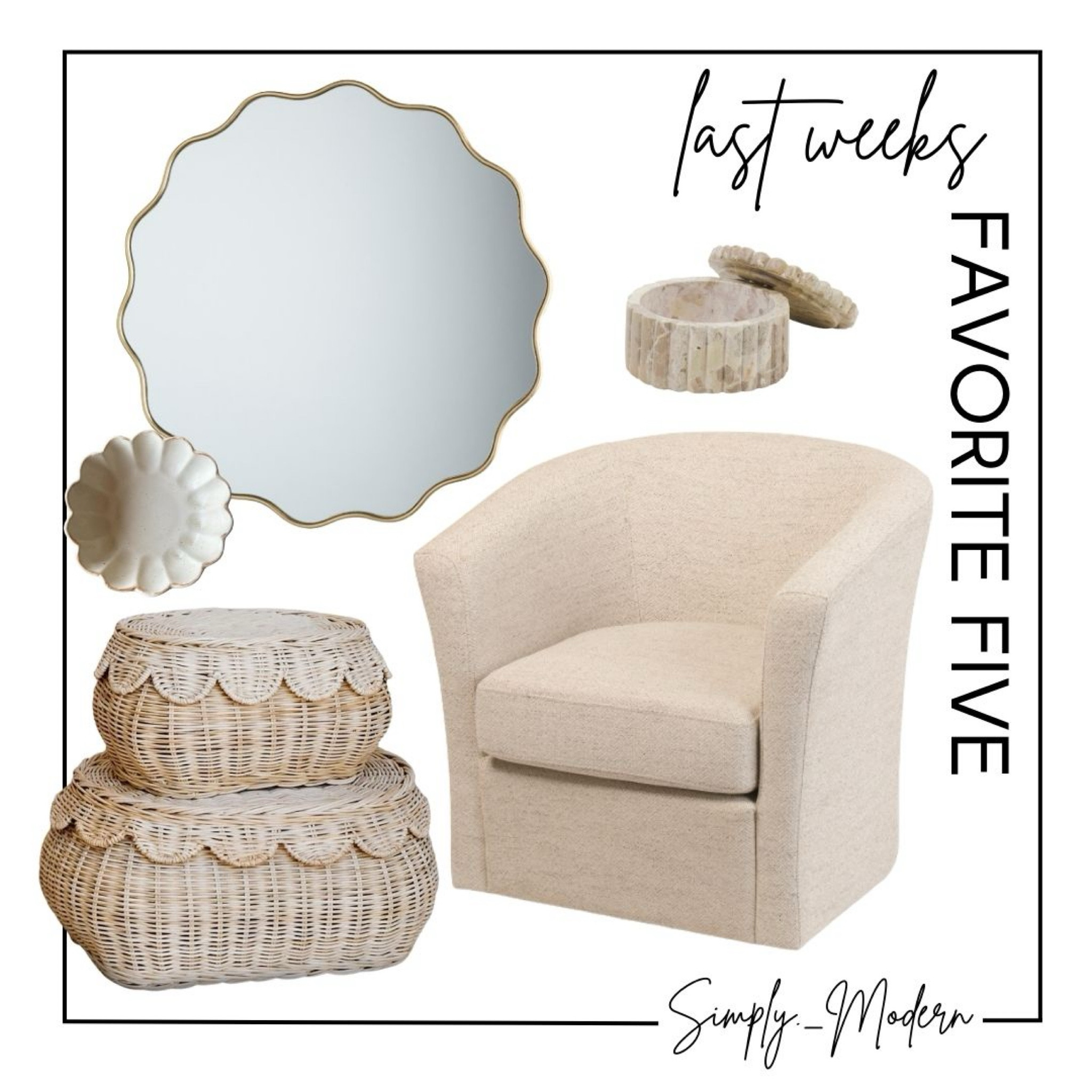 Favorite Five for the week of Oct 28-Nov 4, 2024

#LTKHome