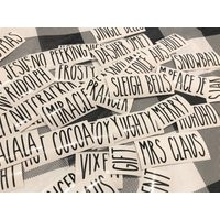 Christmas Related Words, Diy Ornaments, Christmas Crafts, Tree, Present, Mugs, Canister, Kitchen, De | Etsy (US)