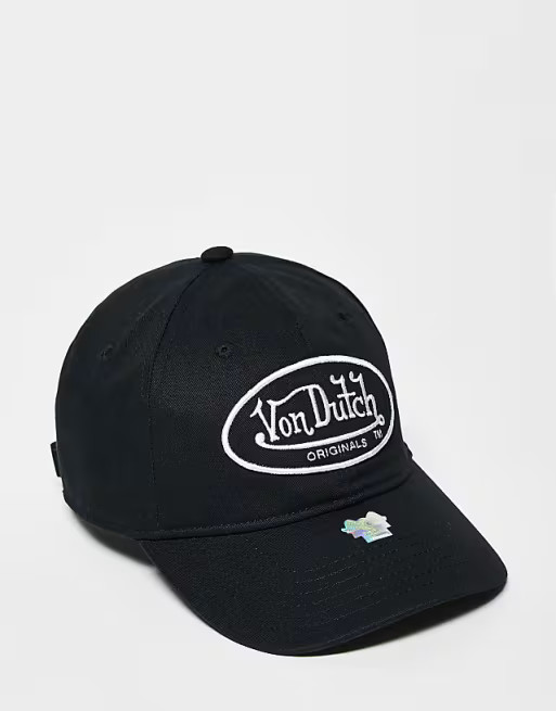 Von Dutch baseball cap in black | ASOS | ASOS (Global)