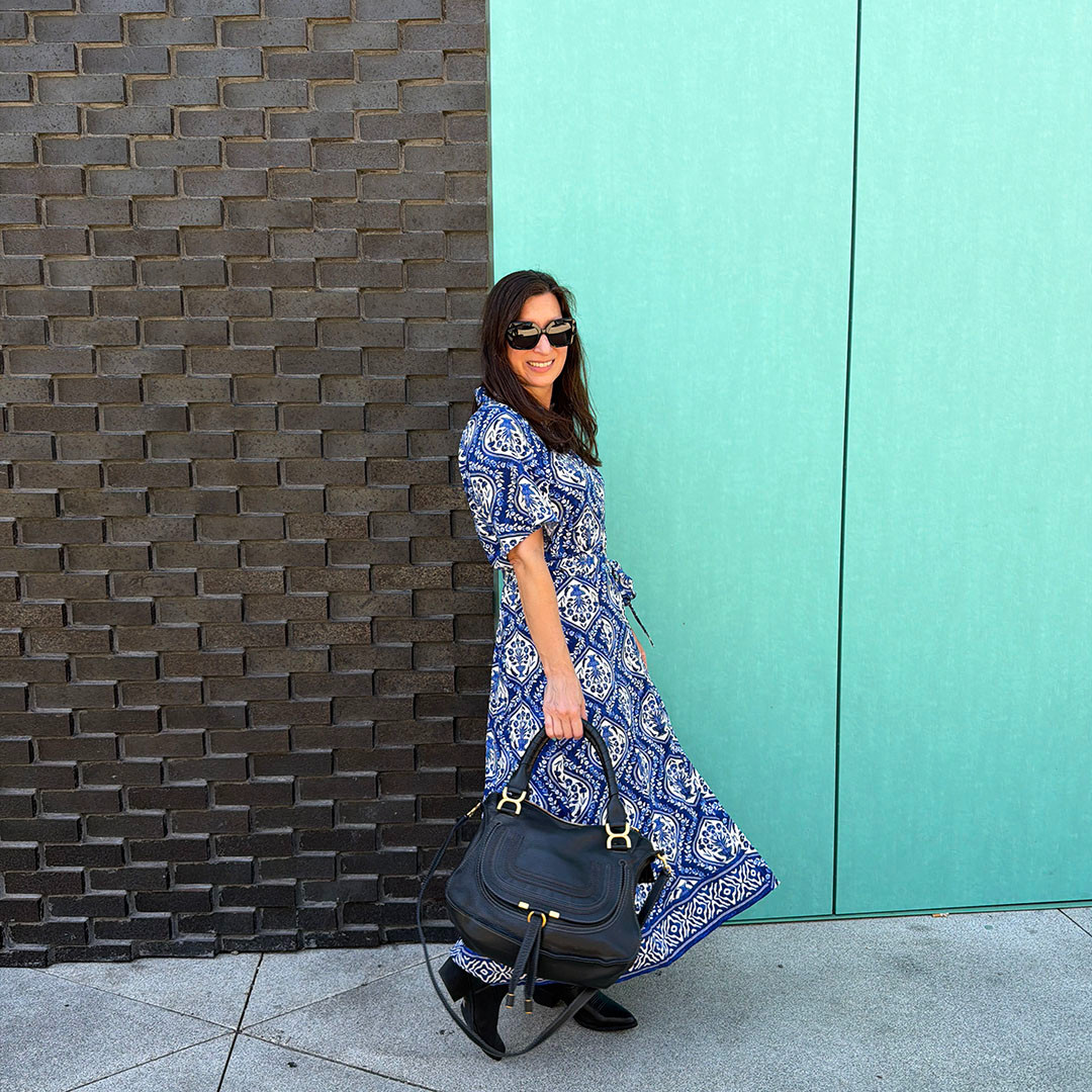 Love a summer dress, comfy boots and a classic handbag.  

 #LTKootd #LTKOver40