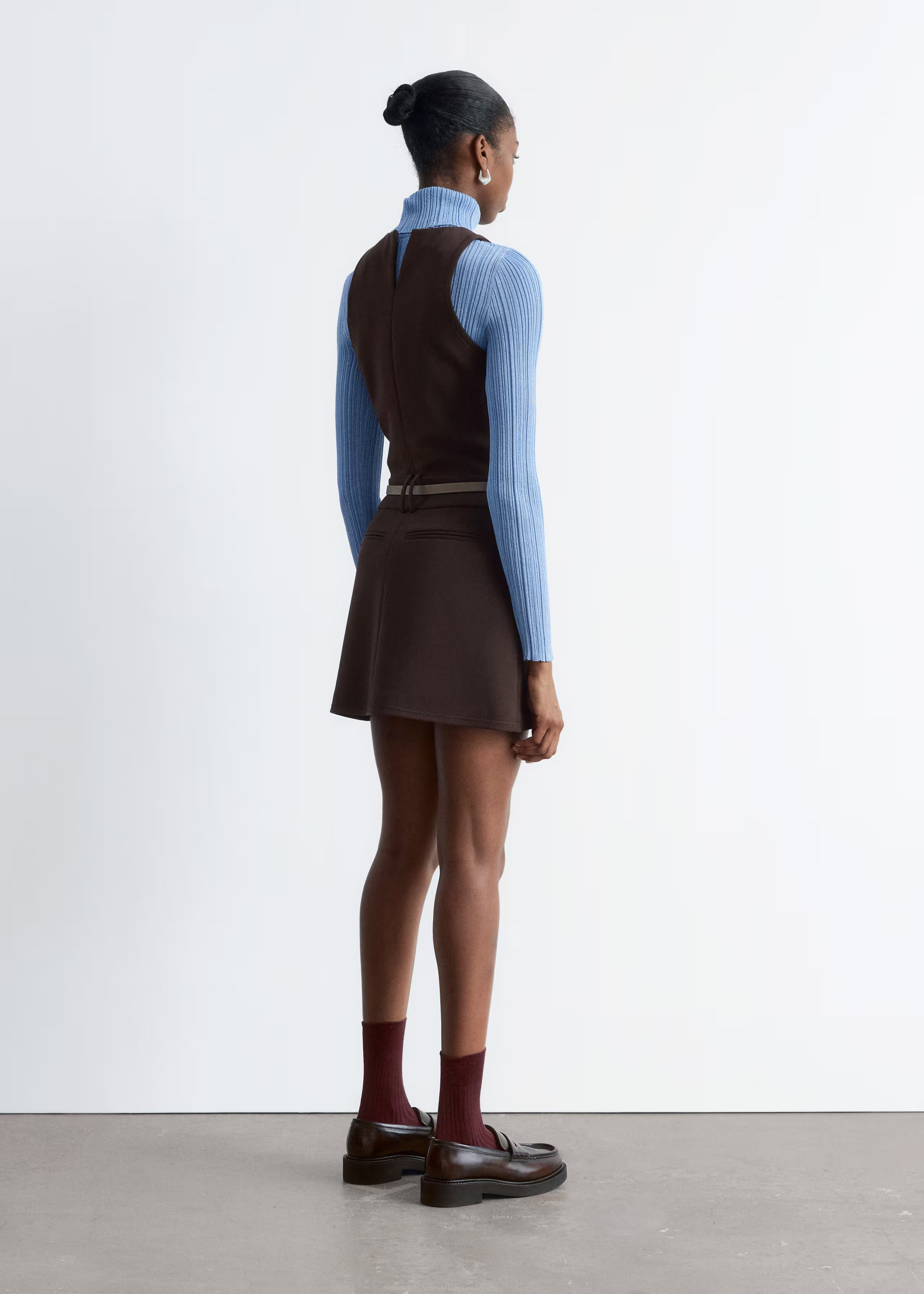 Sleeveless A-Line Mini Dress | & Other Stories - US