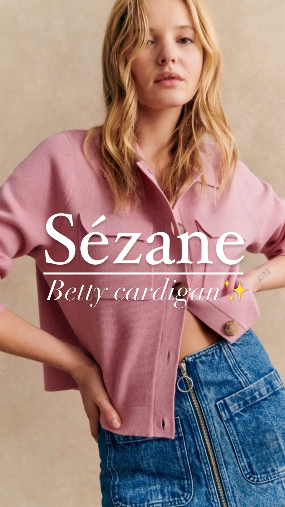 Sézane Betty cardigan ✨. Both are XS for my usual 36/4US. Shoes are Chanel slingbacks 

#LTKU