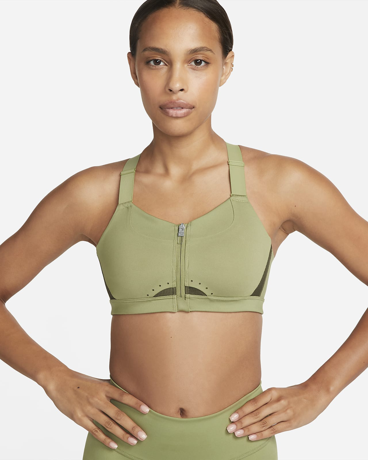 Women's High-Support Padded Zip-Front Sports Bra | Nike (US)