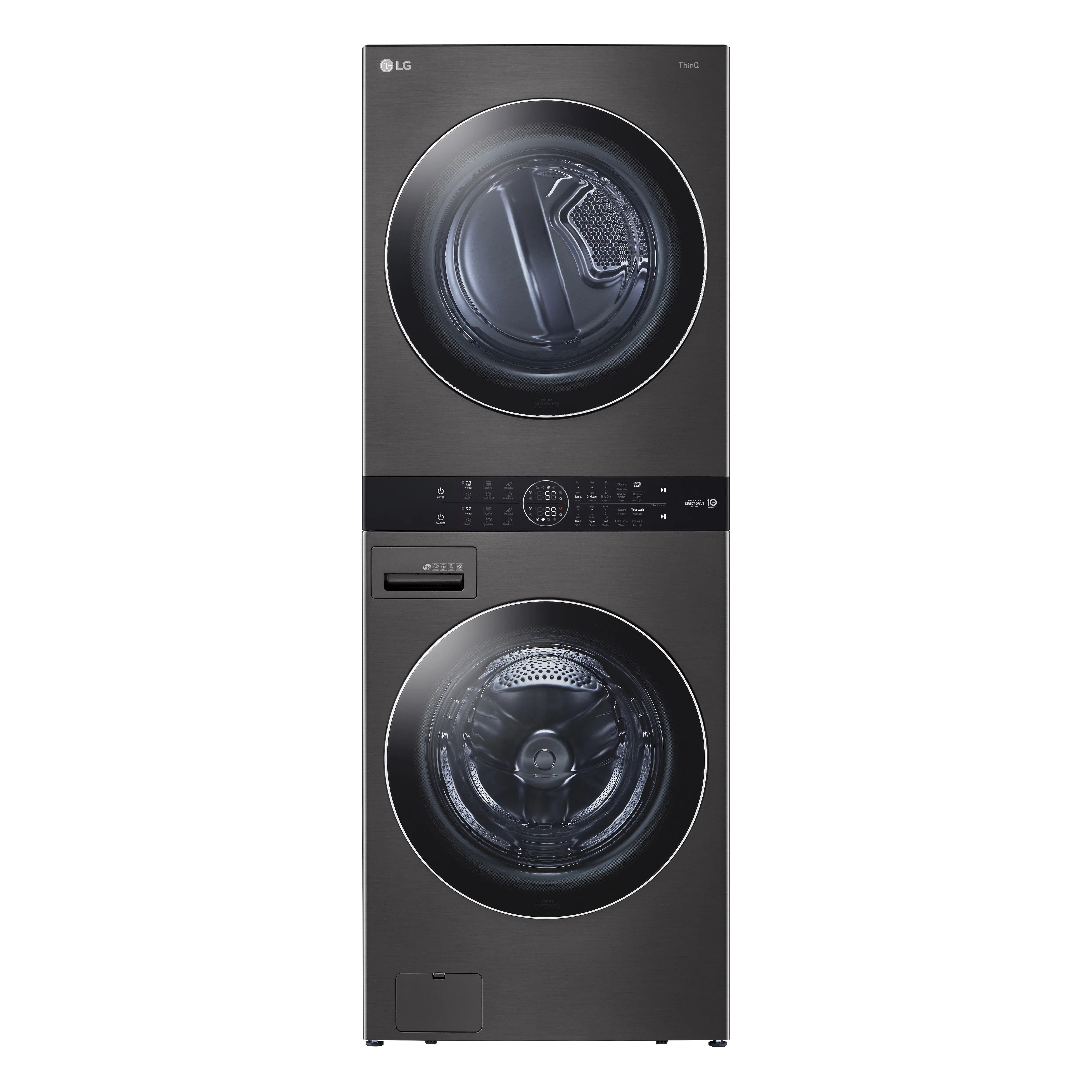 LG Single Unit Front Load WashTower with Center Control 4.5 cu. ft. Washer and 7.4 cu. ft. Dryer ... | Wayfair North America