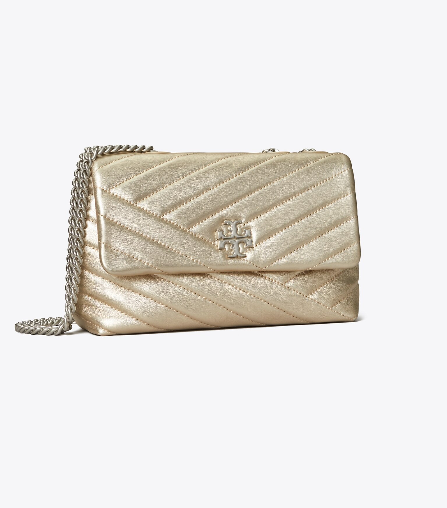 SMALL KIRA CHEVRON CONVERTIBLE SHOULDER BAG | Tory Burch (US)