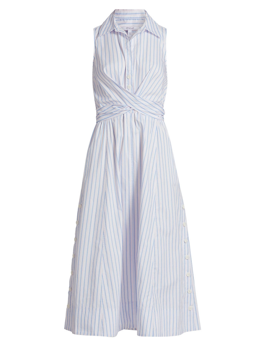 Women's Shanaya Wrap Midi-Dress - Blue Multi - Size 0 | Saks Fifth Avenue