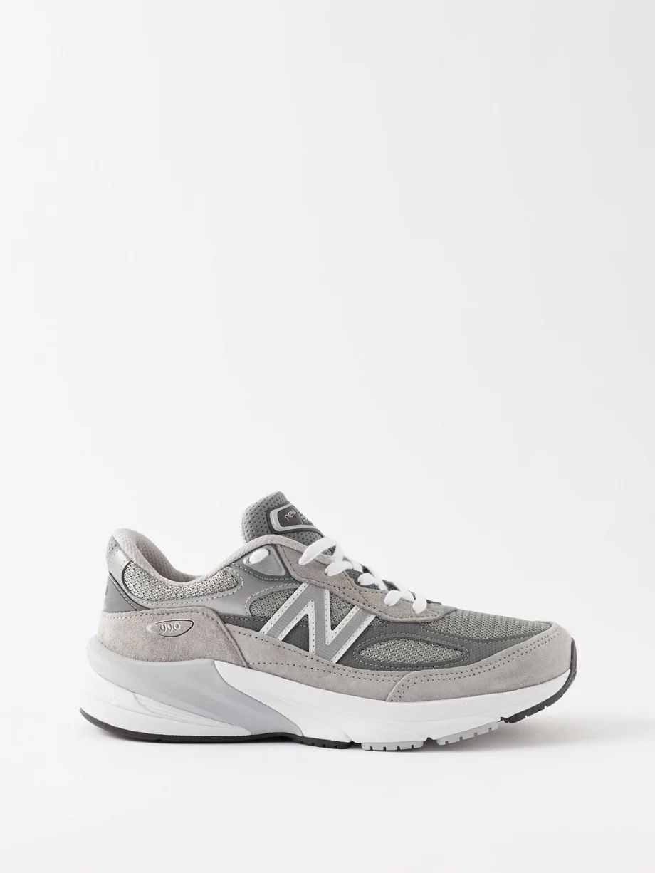 Made in USA 990v6 suede and mesh trainers | New Balance | Matches (UK)