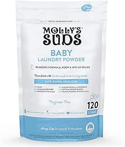 Molly's Suds Baby Laundry Detergent Powder | Removes Formula, Poop & Spit-Up Stains | Extra Gentl... | Amazon (US)