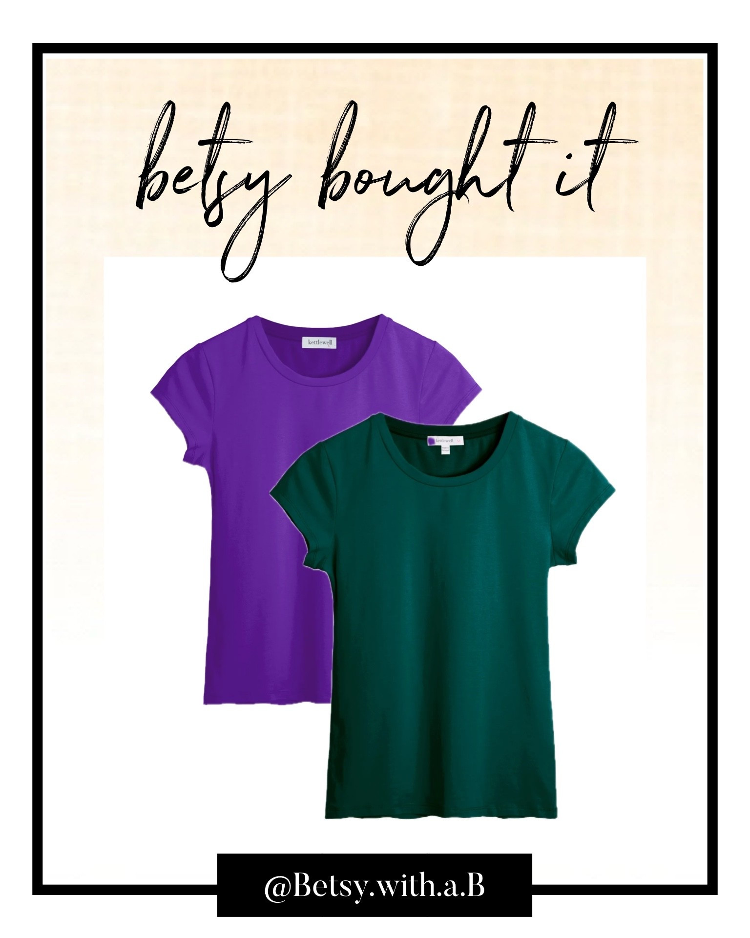 My very favorite basic tee in so many great colors. They are even labeled by a 4 season color system. I wear size small. 

#LTKFindsUnder100 #LTKOver40 #LTKootd