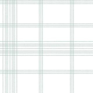 York Wallcoverings 56 sq. ft. Charter Plaid Wallpaper CV4469 - The Home Depot | The Home Depot