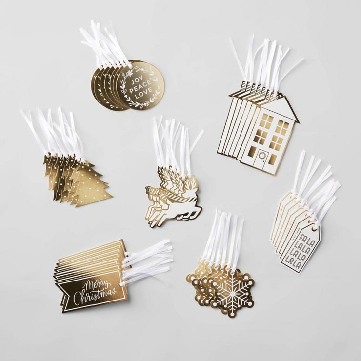 50ct Paint Can Gift Tag Gold - Wondershop™ | Target