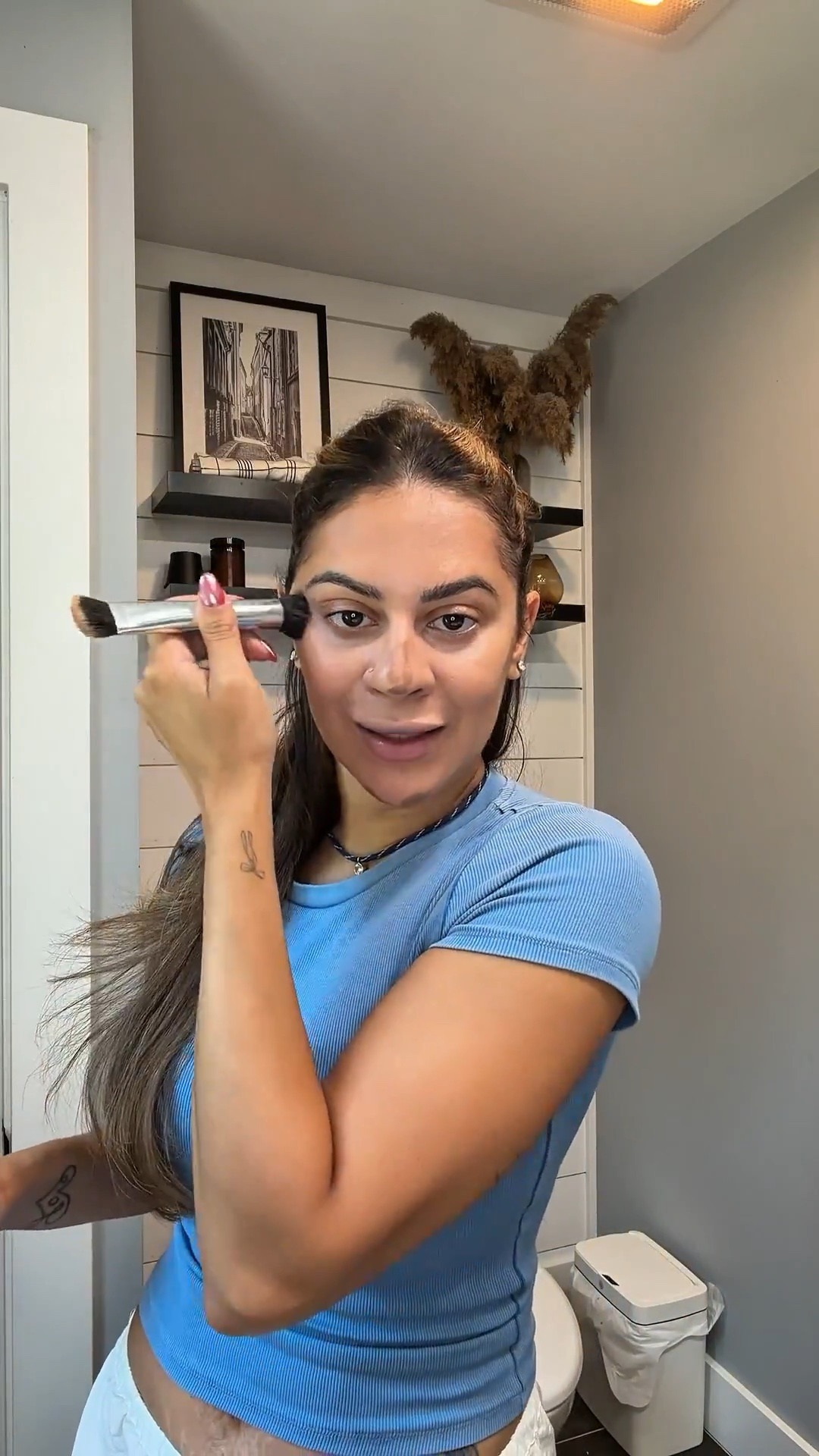 Grwm for the day to work as a full time mom and content creator

#LTKdayinmylife #LTKgrwm #LTKmomlife