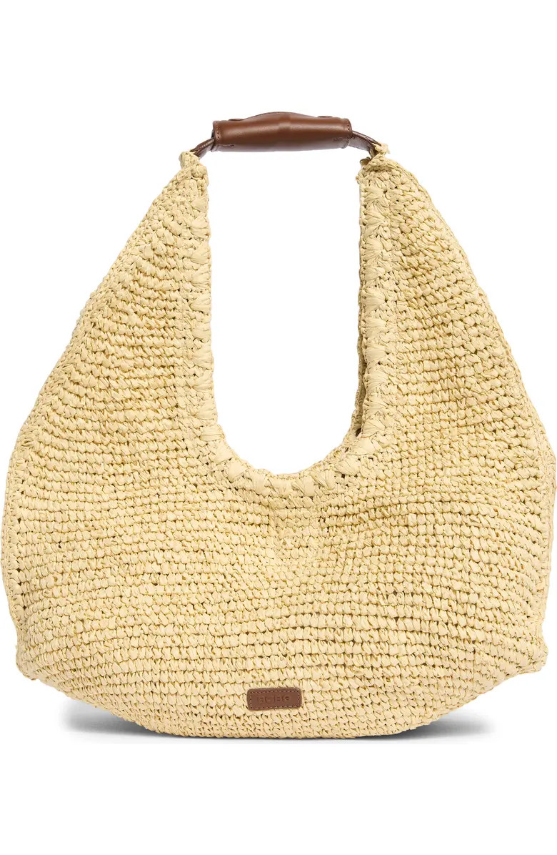 Woven Raffia Shoulder Bag | Nordstrom Rack
