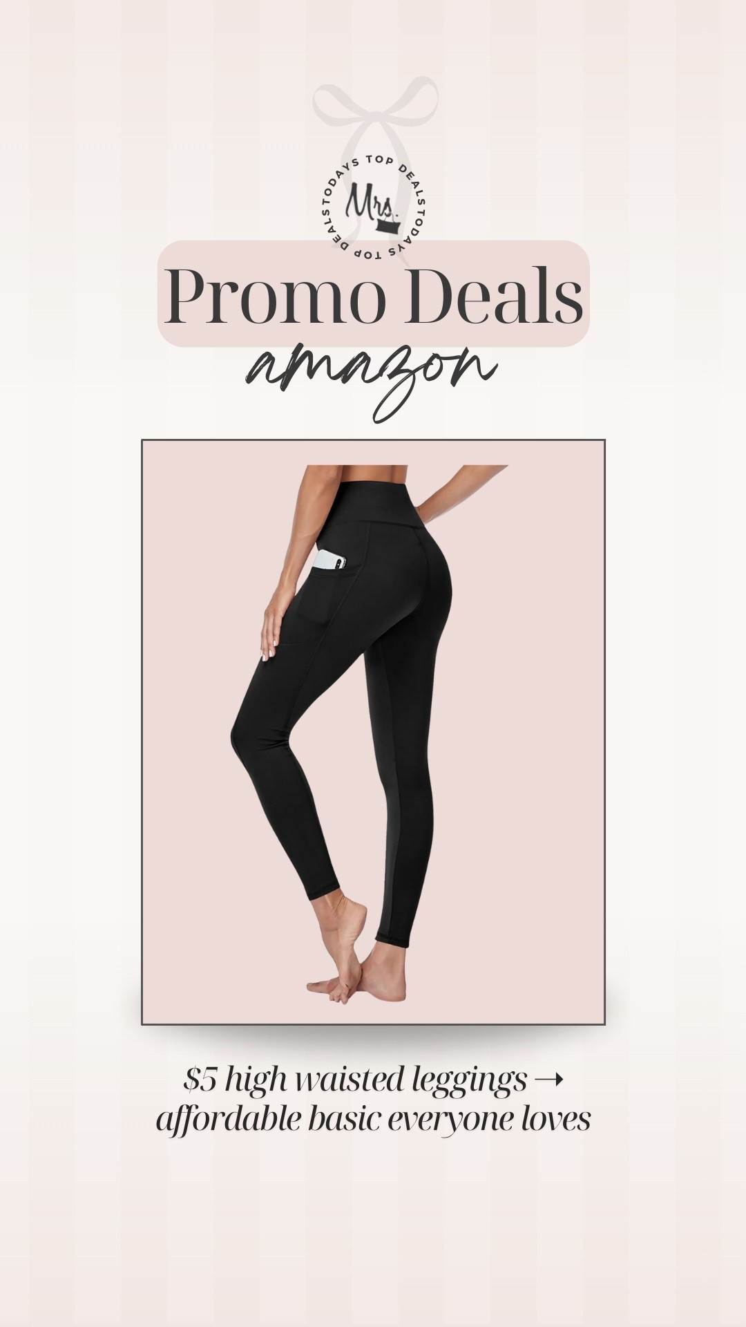 $5 high waisted leggings ➝ affordable basic everyone loves! Save at checkout!!

#LTKGiftGuide #LTKSaleAlert #LTKActive