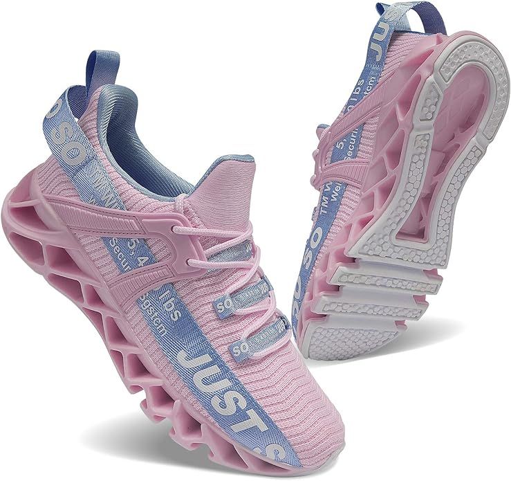 UMYOGO Women's Running Shoes Non Slip Athletic Tennis Walking Blade Type Sneakers | Amazon (US)