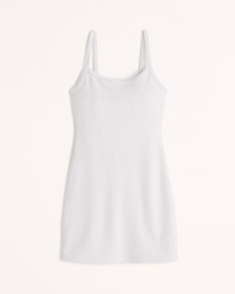 Women's Terry Cloth Mini Dress | Women's Swimwear | Abercrombie.com | Abercrombie & Fitch (US)