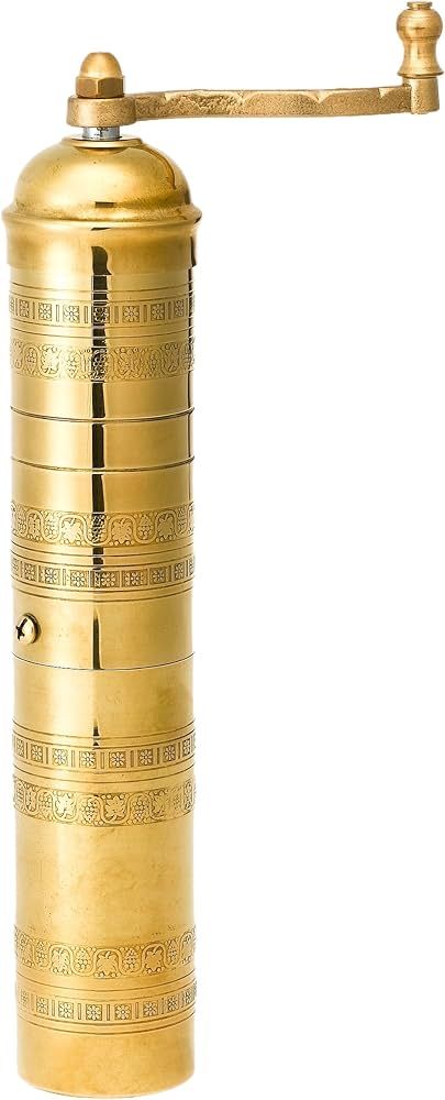 Pepper Mill Imports Traditional Coffee/Spice Mill, Brass, 11" | Amazon (US)